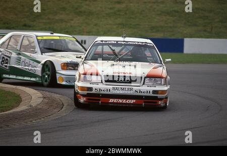 1991 DTM-Rennen im Donnington Park UK Stockfoto