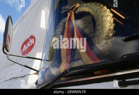 1991 DTM-Rennen im Donnington Park UK Stockfoto