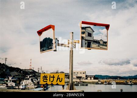 Naoshima Japanischer Kunst Insel Hafen Stockfoto