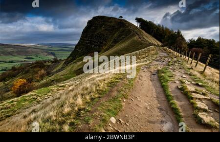 Back Tor vom Peakland Ridge, Derbyshire, England (1) Stockfoto