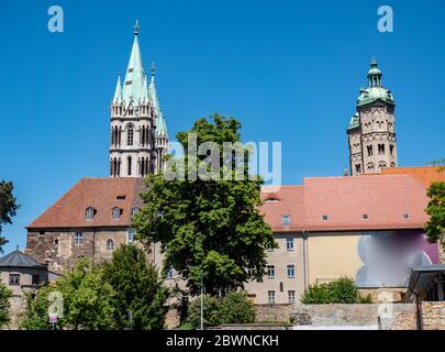 Dom in Naumburg in Ostdeutschland Stockfoto