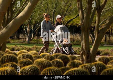 Sunnylands Zentrum und Gärten in Rancho Mirage CA Stockfoto