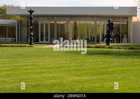 Sunnylands Zentrum und Gärten in Rancho Mirage CA Stockfoto