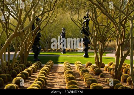 Sunnylands Zentrum und Gärten in Rancho Mirage CA Stockfoto