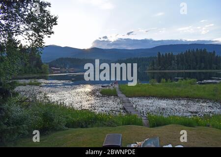 Holländer See, Clearwater, Britisch-Kolumbien, Kanada Stockfoto