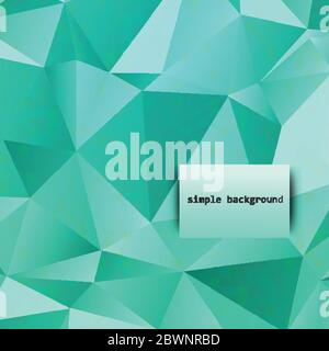 Vektor abstrakt triangulierten Hintergrund Stock Vektor