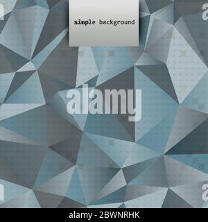 Vektor abstrakt triangulierten Hintergrund Stock Vektor