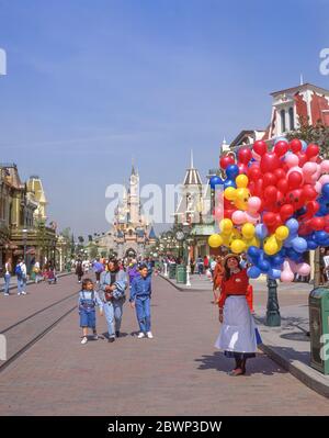 Pflaster Restaurant, Main Street USA, Disneyland Park, Disneyland Paris, Marne-la-Vallée, Île-de-France, Frankreich Stockfoto