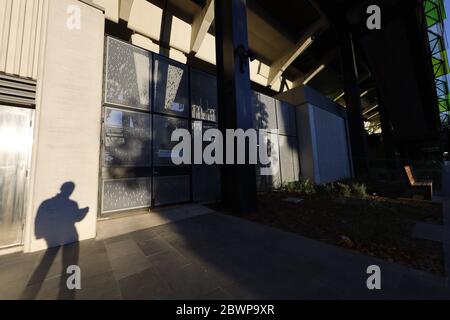 U-Bahn-Station Rouse Hill in Sydney Stockfoto