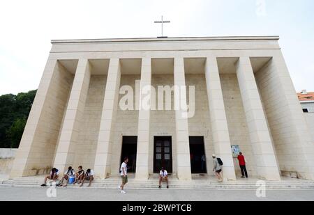 Kirche der Muttergottes der guten Gesundheit in Split, Kroatien. Stockfoto