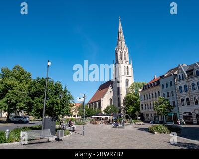 Stadtkirche St. Maximi in Merseburg in deutschland Stockfoto