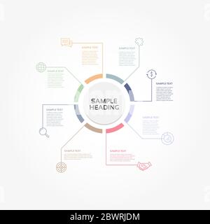 Infografik Elemente Design Stock Vektor