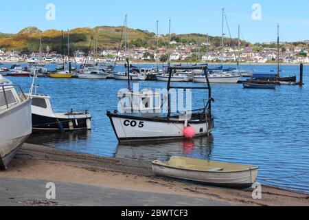 Conwy ist eine ummauerte Marktstadt an der Nord-Wales-Küste, Credit : Mike Clarke / Alamy Stock Photos Stockfoto