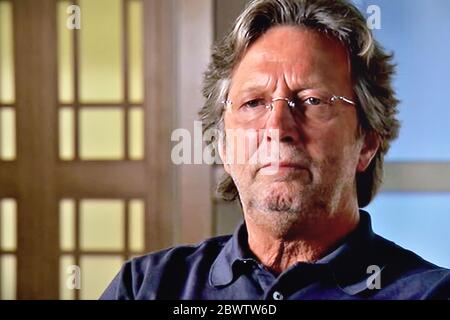 Eric Clapton englischer Rock- und Bluesgitarrist, Stockfoto