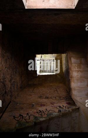 Browns (Brownes) Folly, innen, Bathford Bath und Northeast Somerset England, Großbritannien Stockfoto