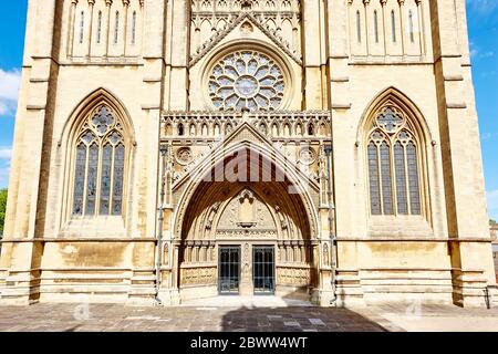 Bristol Cathedral in Bristol, England Stockfoto