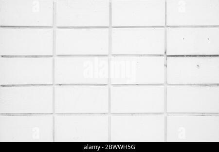 Weißer Beton Ziegelstein Block Wand Textur Hintergrund. Stockfoto