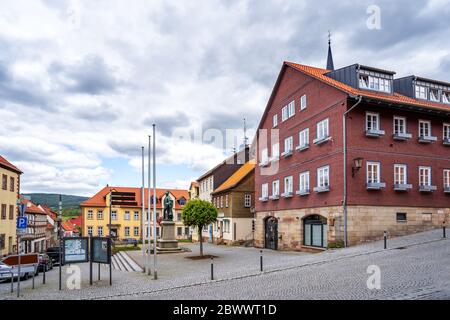 Historische Stadt Tann Rhön, Deutschland Stockfoto