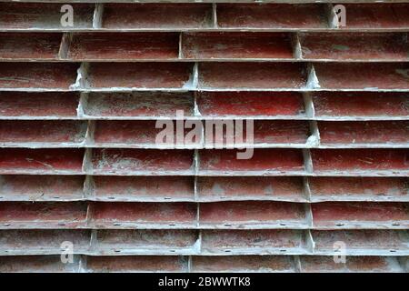 Stapel von alten Bau Metall Hintergrund. Stockfoto