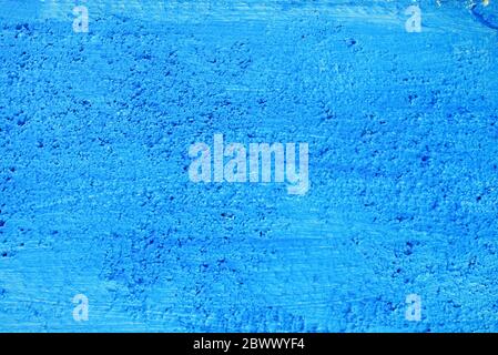 Blauen Anstrich auf Beton Wand Textur Hintergrund. Stockfoto