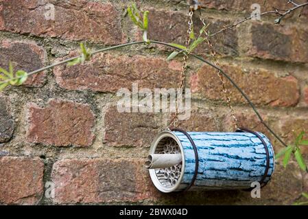 Insektenhotel Stockfoto