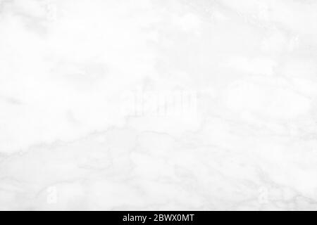 Nahaufnahme Hintergrund der weißen Marmorwand. Stockfoto