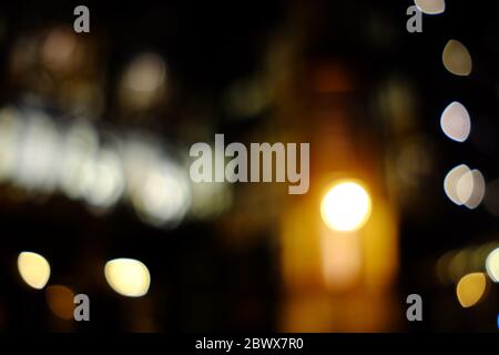Abstrakt schöne Bokeh Flur Hintergrund. Stockfoto