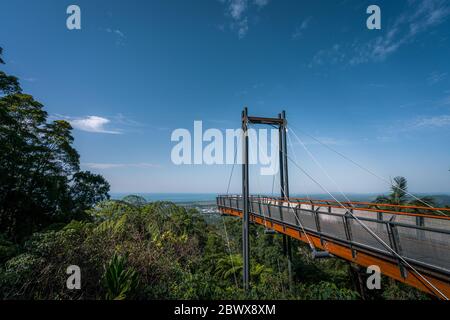 Forest Sky Pier, Coffs Harbour, Australien Stockfoto