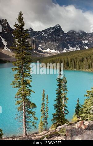 Lake Moraine Stockfoto