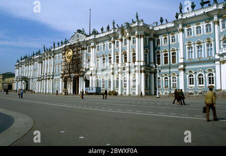 State Hermitage Museum, St. Petersburg, Russland Stockfoto
