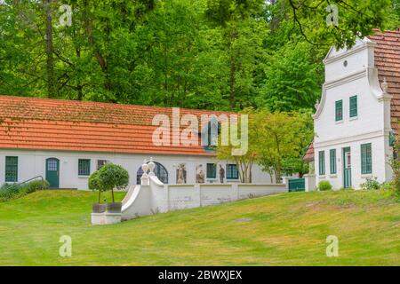 Heinrich Vogeler Museum Barkenhoff, Künstlerdorf Worpswede, Landkreis Osterholz, bei Bremen, Niedersachsen, Deutschland Stockfoto