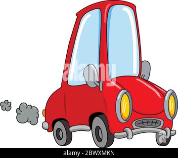 Cartoon-Auto Stock Vektor