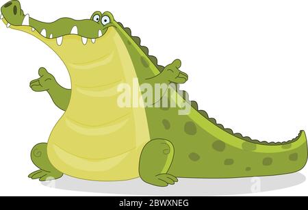 Krokodil Stock Vektor