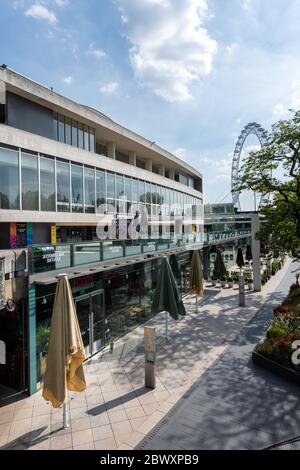 Royal Festival Hall, South Bank, London, UK Stockfoto