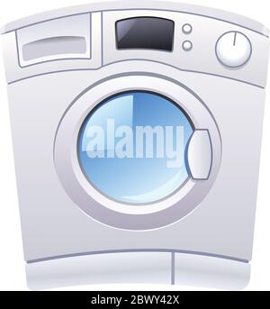 Waschmaschine Stock Vektor