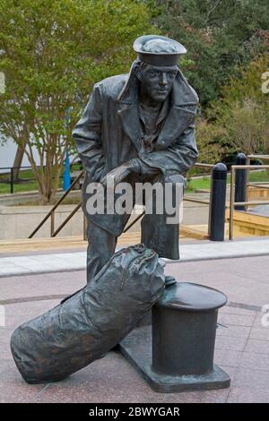 Navy Memorial, Jacksonville, Florida, USA Stockfoto