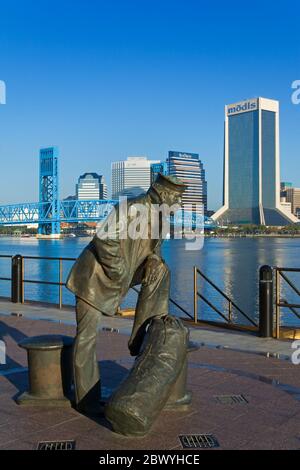 Navy Memorial, Jacksonville, Florida, USA Stockfoto