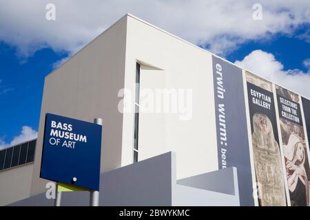 Bass Museum of Art, Miami Beach, Florida, Vereinigte Staaten Stockfoto