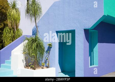 Art-Deco-Gebäude in der Altstadt Biscayne, Miami, Florida, USA Stockfoto