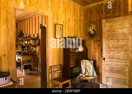 Cracker-Haus, Osceola County Historical Society und Pioneer Museum, Stadt Kissimmee, Orlando Region, Florida, USA Stockfoto