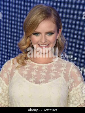 26. Juli 2019, Bevrly Hills, Kalifornien, USA: Andrea Brooks besucht den Hallmark Channel und Hallmark Movies & Mysteries Summer 2019 TCA im Privathaus, Beverly Hills, Kalifornien am 26. Juli 2019. (Bild: © Billy Bennight/ZUMA Wire) Stockfoto