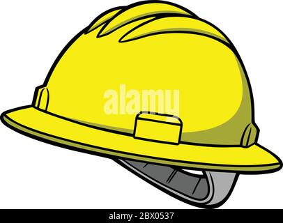 Rauer Harthut - eine Illustration eines rauer Hartmütze. Stock Vektor