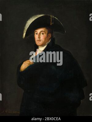 Werkstatt von Francisco Goya, dem Herzog von Wellington (1769-1852), Porträtmalerei, um 1812 Stockfoto