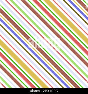 Streifen nahtloses Muster in bunten Farben Stock Vektor