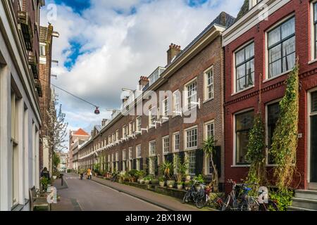 Amsterdam, Niederlande, 22. April 2017: Altes Kloster Karthuizerhof an der Karthuizerstraat in der Jordaan in Amsterdam Stockfoto