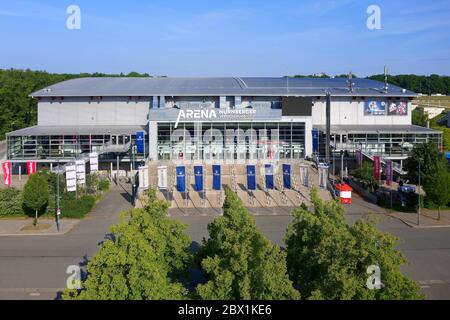 Arena Nuernberger Versicherung, Multifunktionsarena, Eisstadion, Nürnberg, Mittelfranken, Franken, Bayern, Deutschland Stockfoto