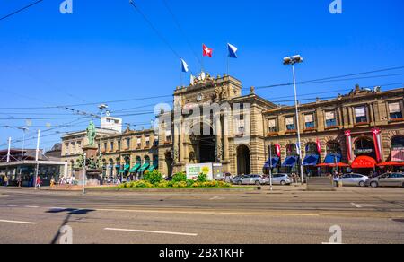 Hauptbahnhof, Zürich HB, Altstadt Zürich, Zürich, Kanton Zürich, Schweiz Stockfoto