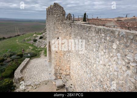 Urueña ummauerte Dorf in der Provinz Valladolid, Spanien Stockfoto