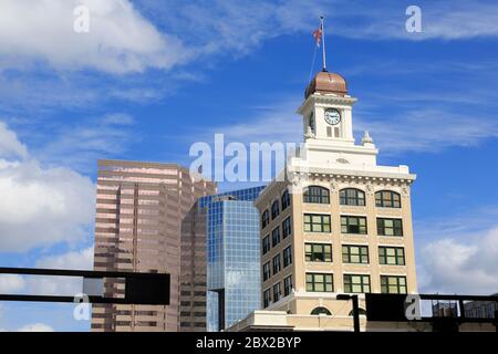 Altes Rathaus, Tampa, Florida, USA, Nordamerika Stockfoto