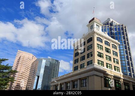 Altes Rathaus, Tampa, Florida, USA, Nordamerika Stockfoto
